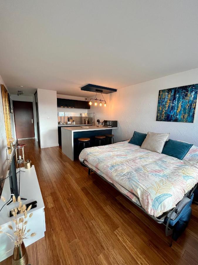 Appartement Cosy Avec Vue Mer Stella-Plage Exterior foto